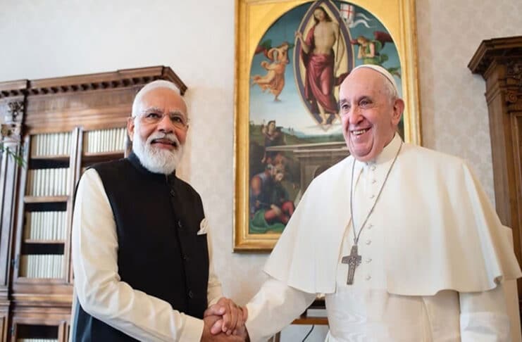 PM Modi pays tribute to Pope Francis on his demise: “An irreparable loss to humanity”