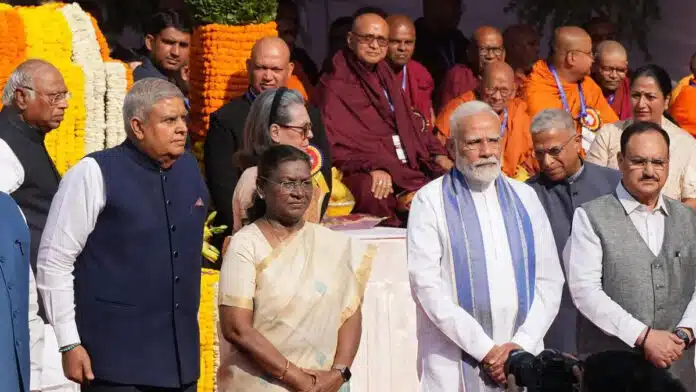 President Murmu, PM Modi pay tribute to BR Ambedkar on his 135th birth anniversary