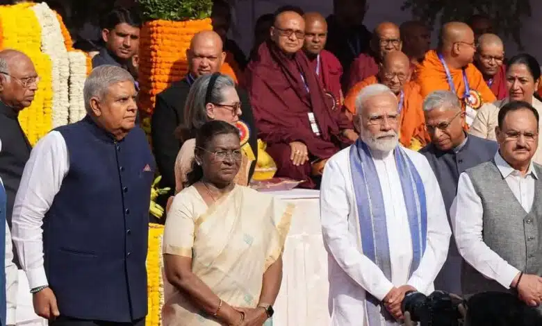 President Murmu, PM Modi pay tribute to BR Ambedkar on his 135th birth anniversary