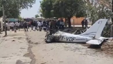 Private training aircraft crashes in Amreli, Gujarat, pilot dies on the spot