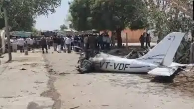 Private training aircraft crashes in Amreli, Gujarat, pilot dies on the spot