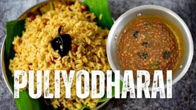 Puliyodharai (Tamarind Rice) Recipe