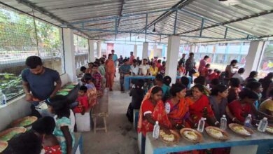 Relief camps in Malda for victims of Murshidabad violence