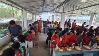 Relief camps in Malda for victims of Murshidabad violence
