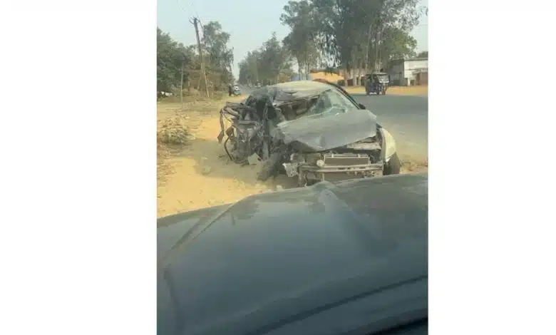 Road accident in Sambhal: Businessman Mohammad Firoz dies during treatment