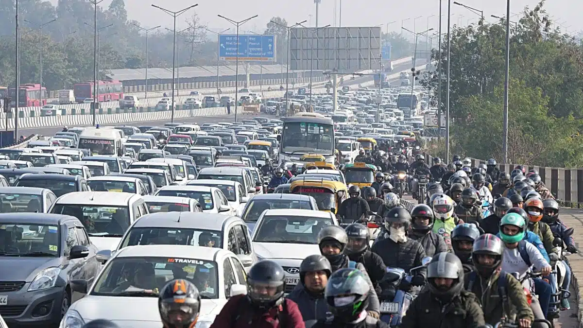 
On Ambedkar Jayanti, Noida Police issued traffic advisory to prevent congestion