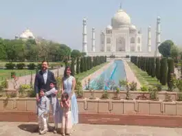 JD Vance and his family reached Agra, Chief Minister Yogi Adityanath welcomed them