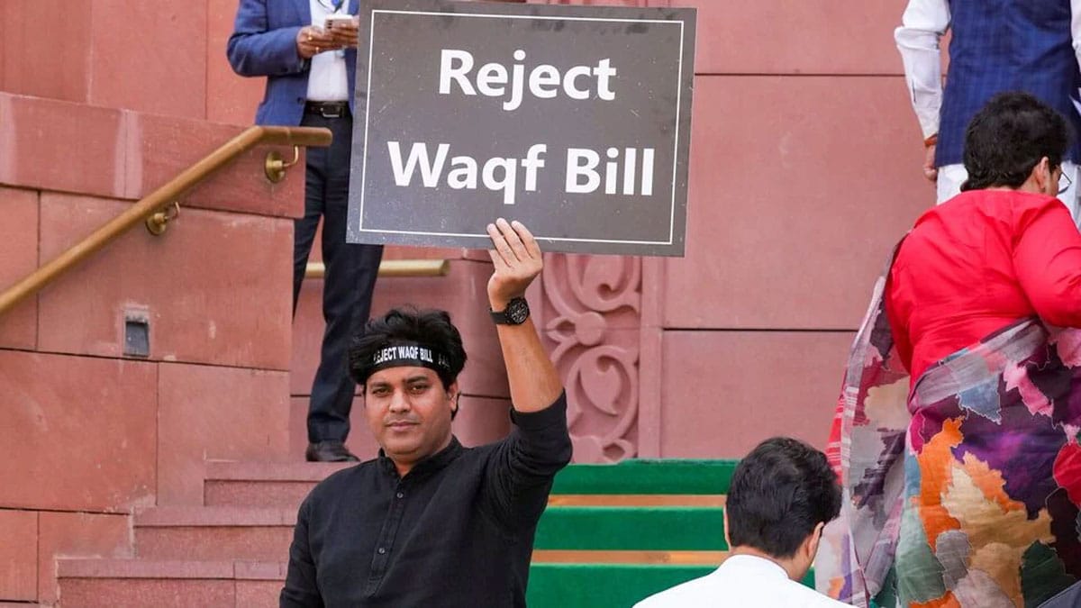 As soon as the Waqf Bill was passed, there was uproar across the country, protests from Kolkata to Chennai