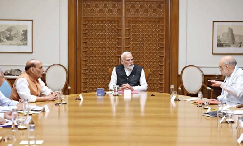 PM Modi chaired the second CCS meeting after Pahalgam attack