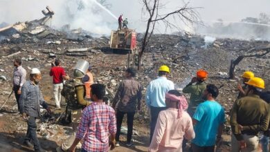 Gujarat: 17 people died, many injured in fire at a firecracker factory in Banaskantha
