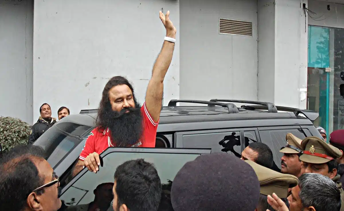 Gurmeet Ram Rahim got 21 days parole from Haryana government, 13th time in 7 years