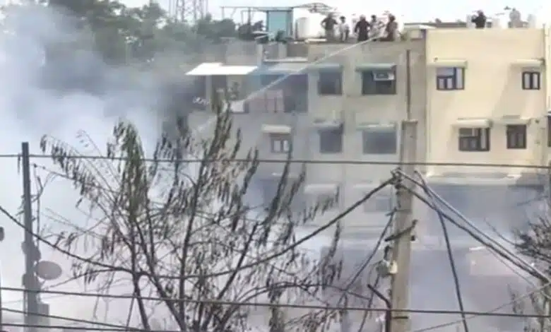 Delhi: Two people died in a massive fire in Rohini slums