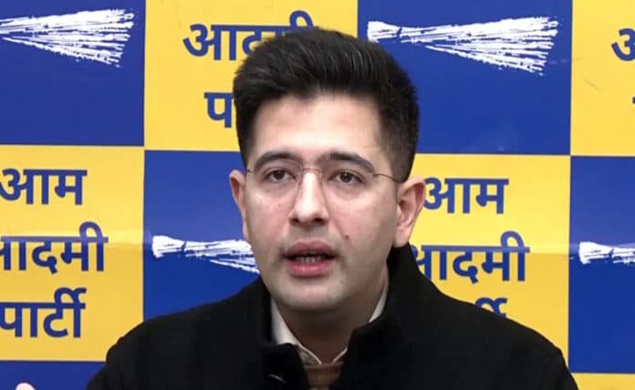 Reaction of AAP MP Raghav Chadha on the decision to impose tariff