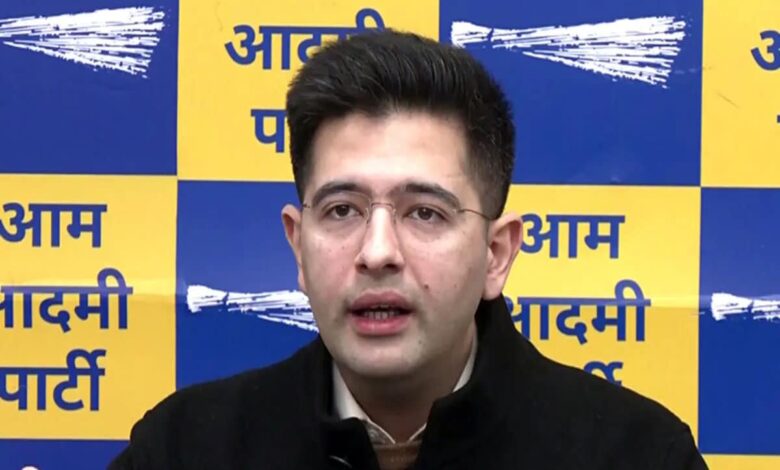 Reaction of AAP MP Raghav Chadha on the decision to impose tariff