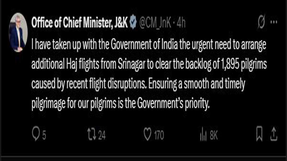 2nd batch of Hajj pilgrims leaves from Srinagar
