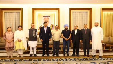 All-party delegation led by BJP leader Baijayant Panda reached Kuwait