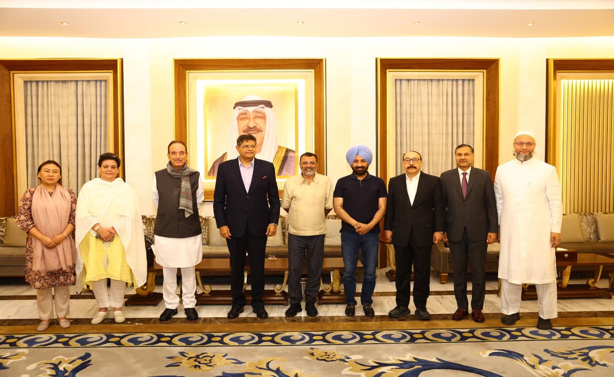 All-party delegation led by BJP leader Baijayant Panda reached Kuwait