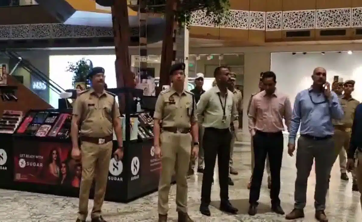 Amid high alert in Noida, security preparations were tested through mock drill