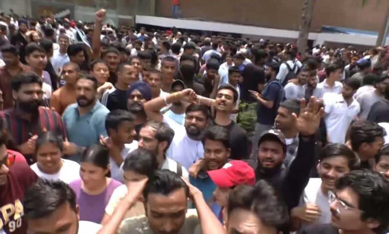 Amid rising tensions with Pakistan, a huge crowd gathered in Chandigarh for civil security