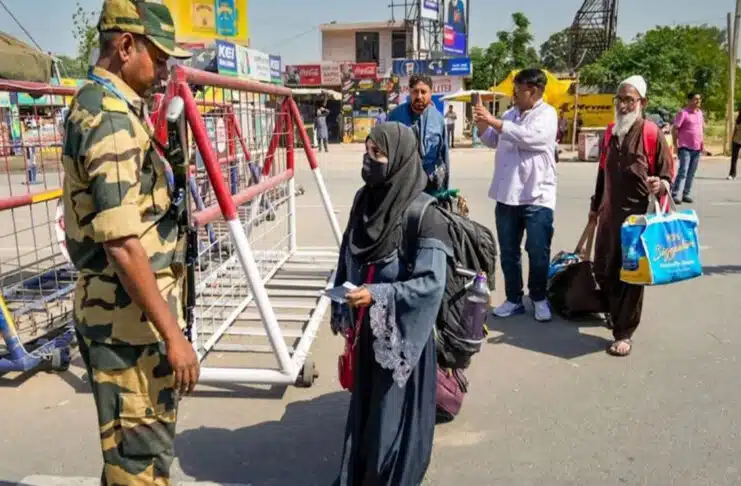 India provided humanitarian relief to Pakistani citizens at Attari border
