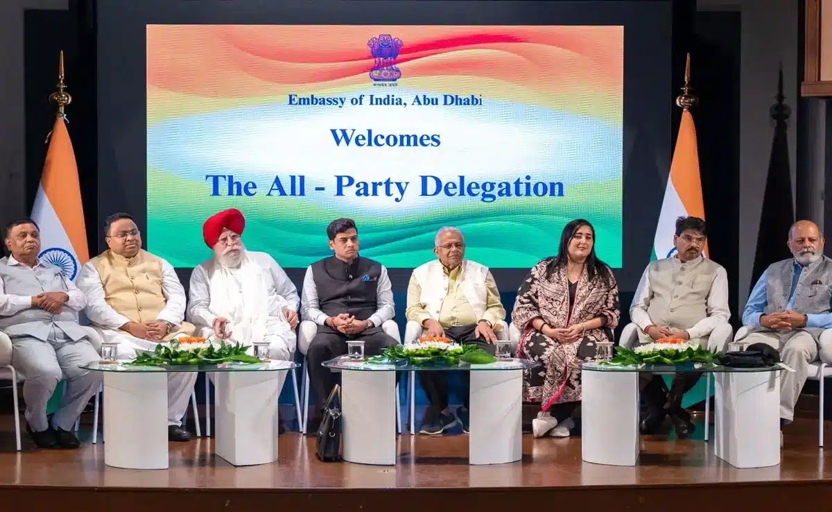 Bansuri Swaraj Bansuri Swaraj roars in UAE: ‘Sindoor is a symbol of justice and power against terrorism’