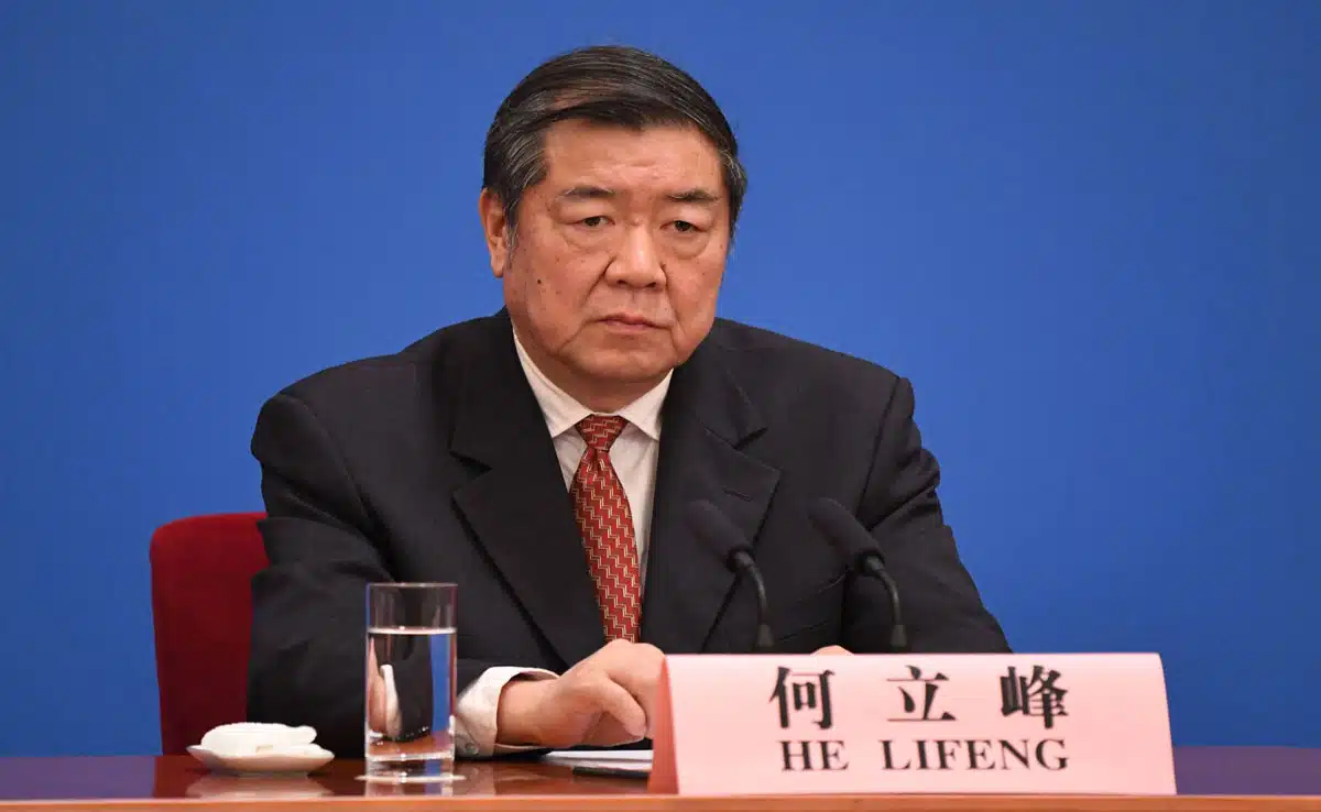 Chinese Vice Prime Minister He Lifeng Trump confirms progress in US-China tariff talks, praises 'total reset'