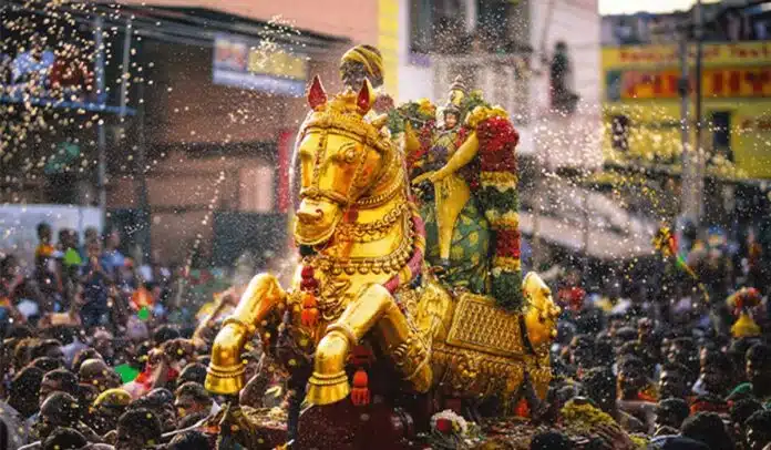Chithirai festival celebrated in Tamil Nadu