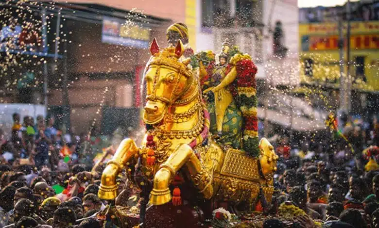 Chithirai festival celebrated in Tamil Nadu