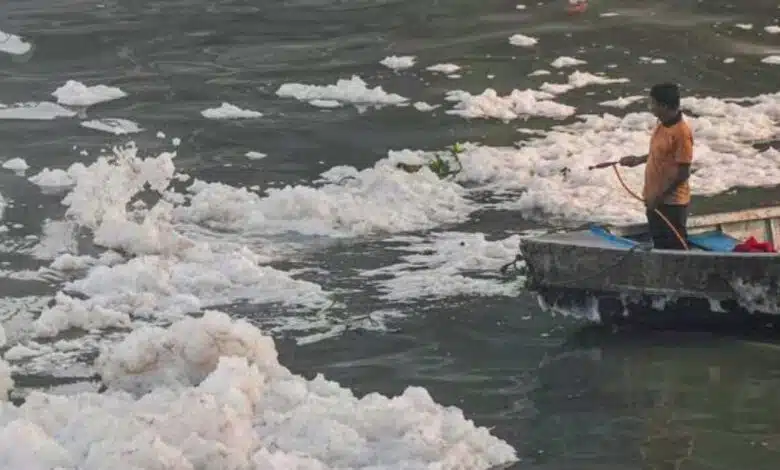 Delhi government Yamuna mission accelerates