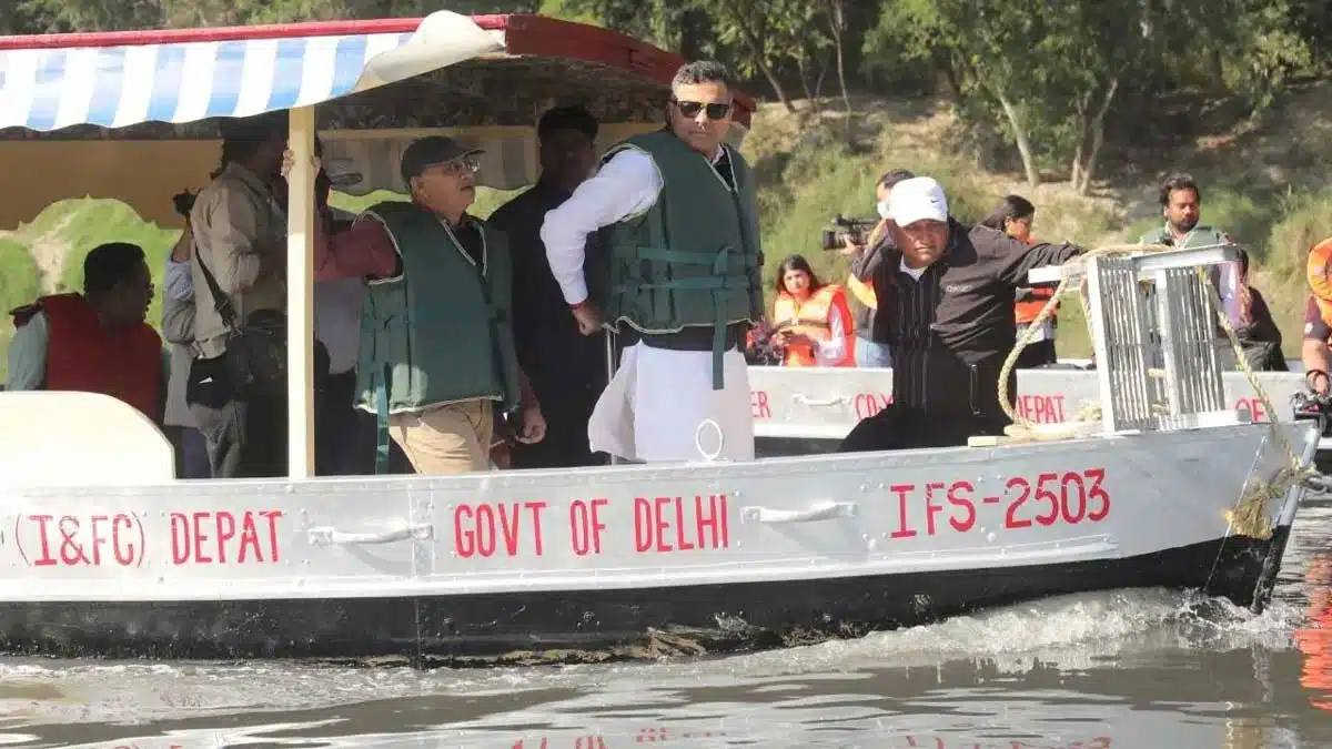 Delhi government Yamuna mission accelerates 4 Delhi government Yamuna mission accelerates