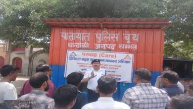 Focus on traffic rules in Sambhal, police told the way to avoid accidents