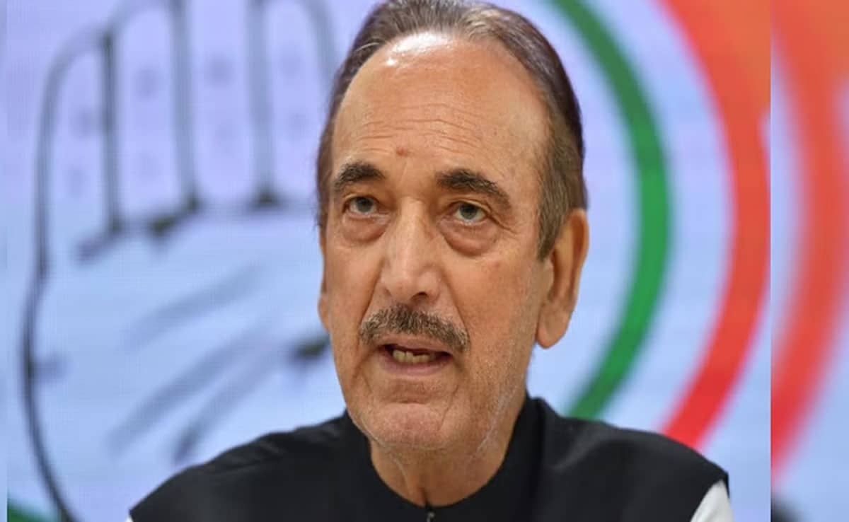 Ghulam Nabi Azad's sarcasm on Pakistan: "Most of the terrorists in the world are here"