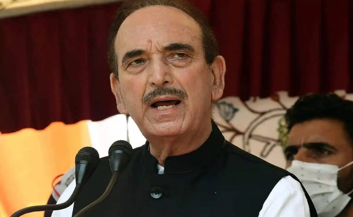 Ghulam Nabi Azad gave health update, said – everything is normal