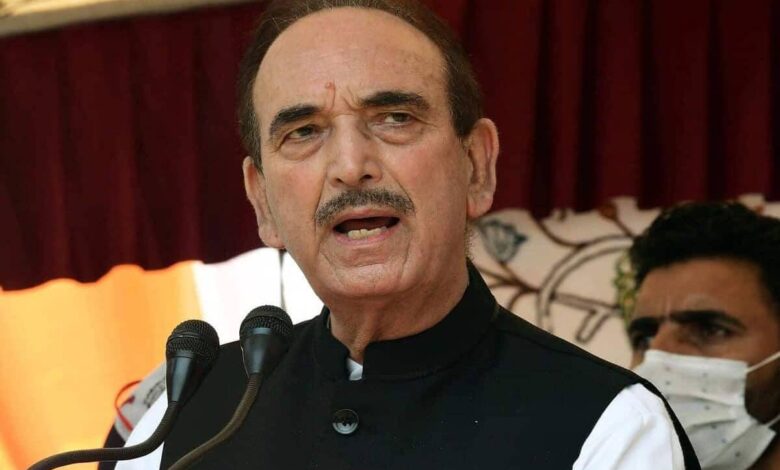 Ghulam Nabi Azad's sarcasm on Pakistan: "Most of the terrorists in the world are here"