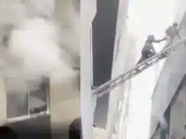 Huge fire in Ajmer hotel, four dead