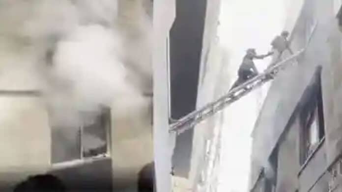 Huge fire in Ajmer hotel, four dead