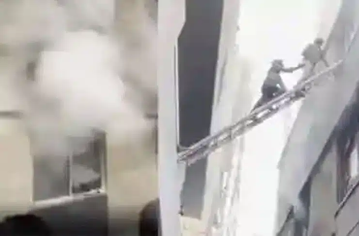 Huge fire in Ajmer hotel, four dead