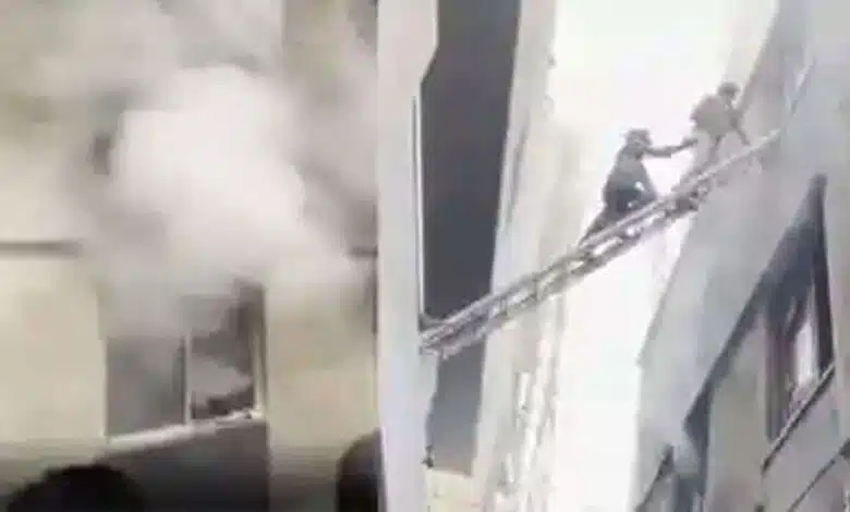 Huge fire in Ajmer hotel, four dead