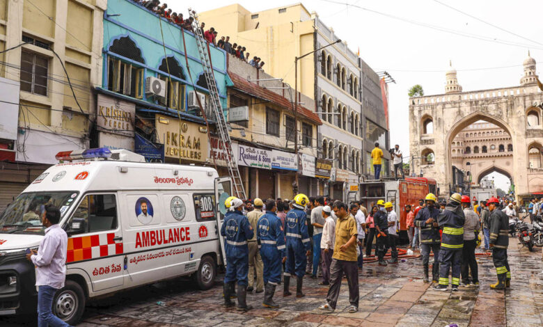 Hyderabad: 17 lives lost in fire near Charminar, Prime Minister announces financial help