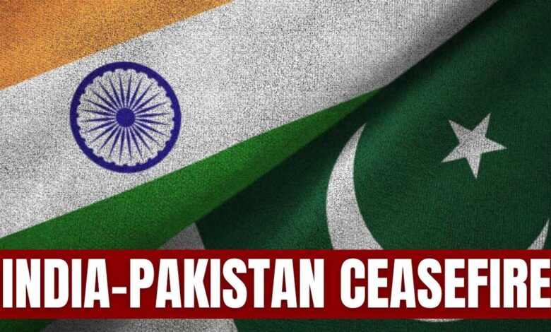India-Pakistan announced ceasefire
