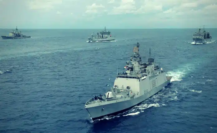 Indian Navy demonstrated maritime power through exercise 'Shakti Ka Trishul'