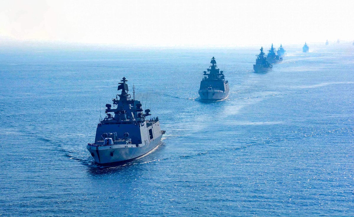 Indian Navy demonstrated maritime power through exercise 'Shakti Ka Trishul'
