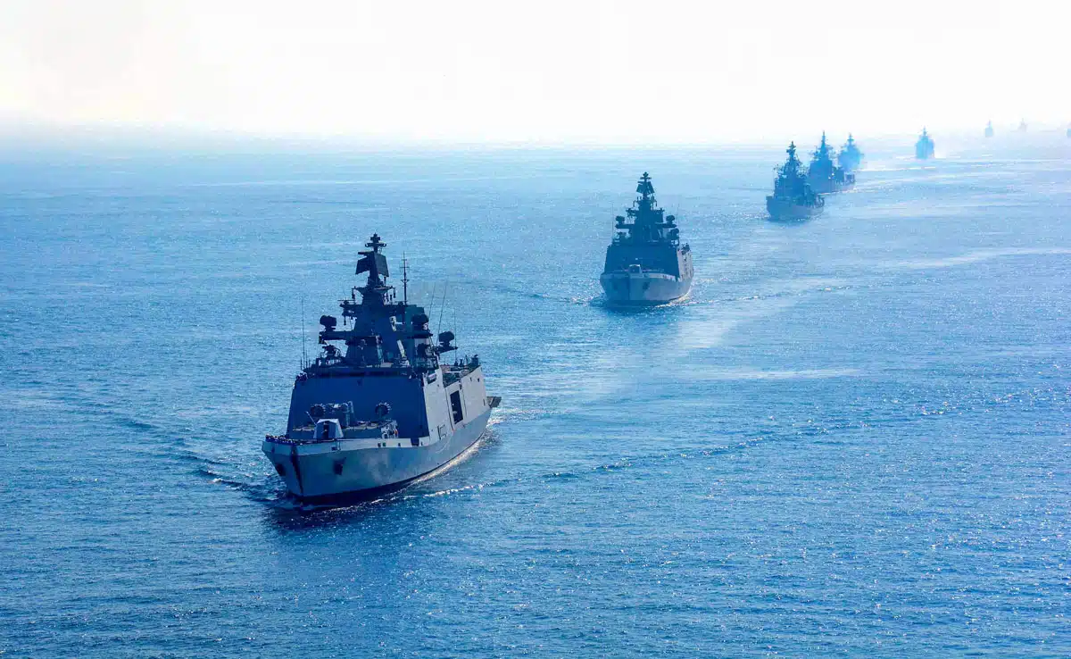 Indian Navy demonstrated maritime power through exercise 'Shakti Ka Trishul'