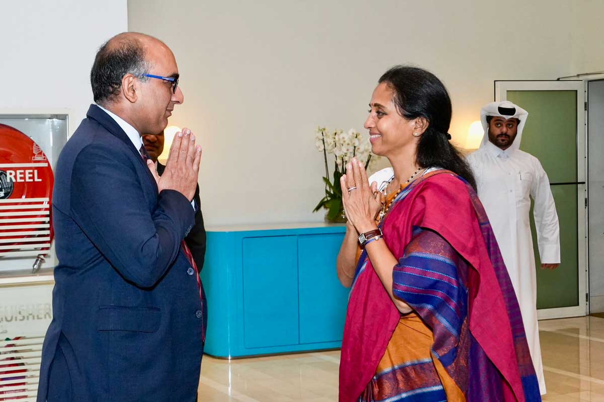 Indian all-party delegation on visit to Qatar