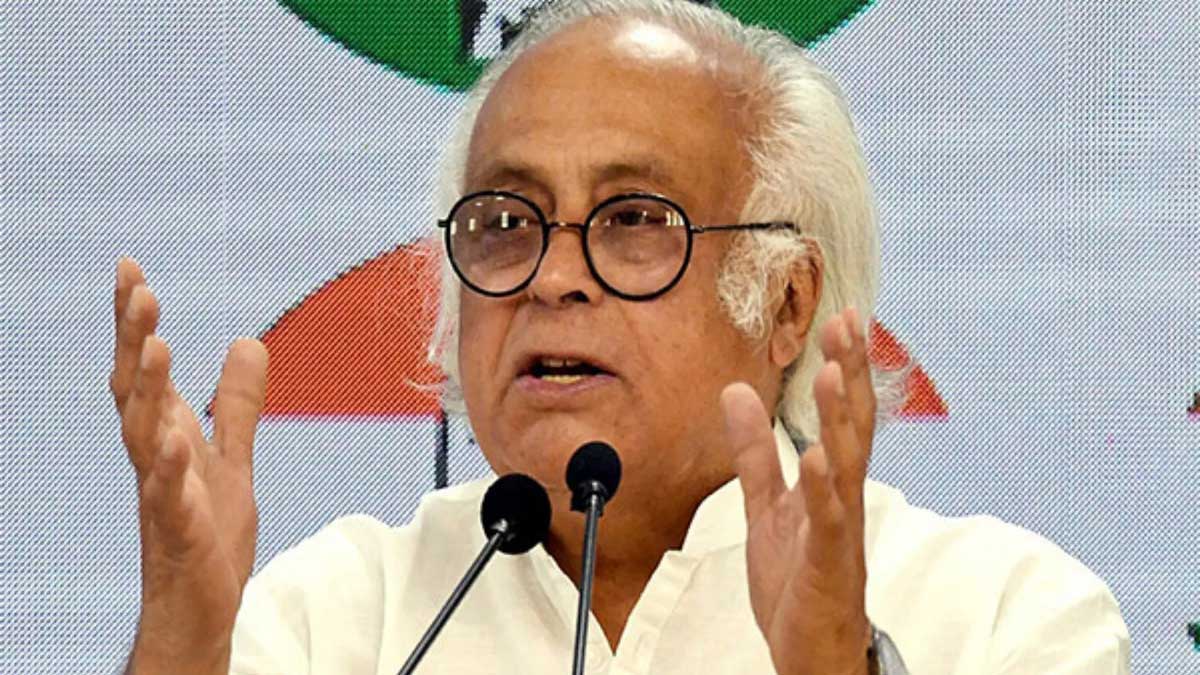 Jairam Ramesh targeted the govt on the all-party tour