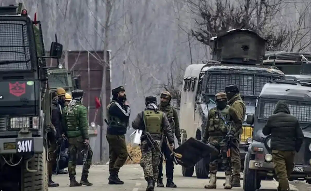 Jammu and Kashmir 2 1 Three Jaish-e-Mohammed terrorists killed in an encounter with security forces in Jammu and Kashmir's Pulwama