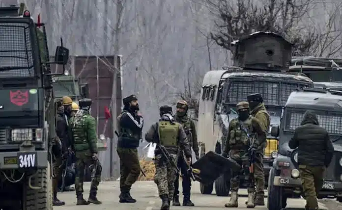 1 terrorist killed in encounter with security forces in Pulwama, Jammu and Kashmir, operation continues