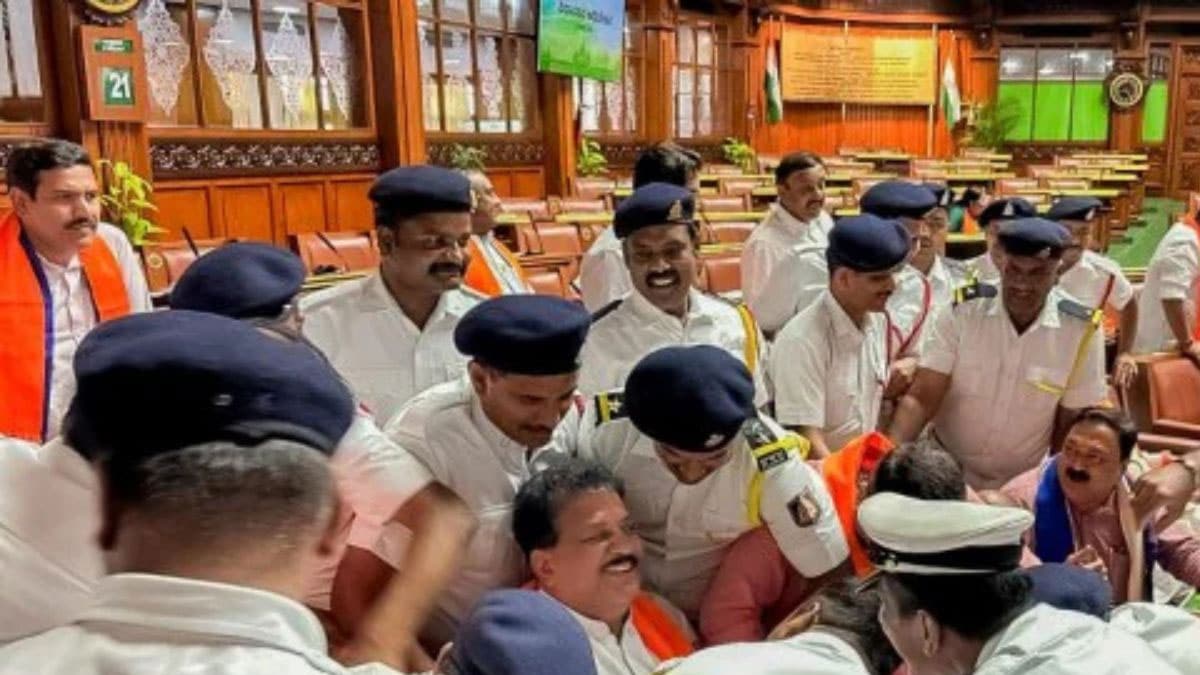 revokes suspension of 18 BJP MLAs in Karnataka Assembly