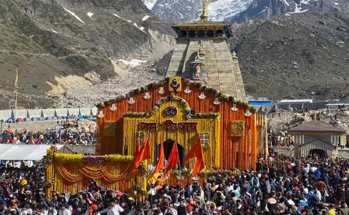 The doors of Kedarnath Dham were formally opened, Chief Minister Dhami welcomed the devotees