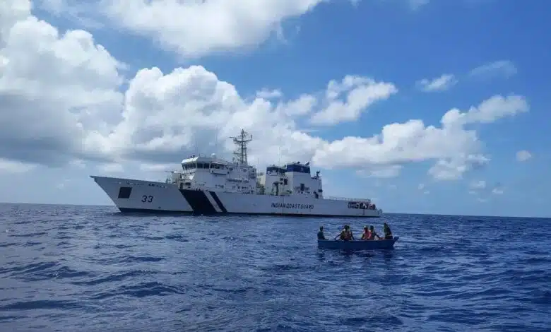 Cargo ship sinks off Mangalore coast, Coast Guard rescues 6 members